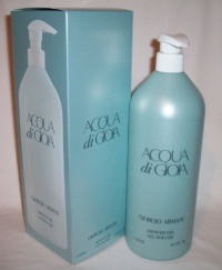 Acqua Di Gioia by Giorgio Armani Large Shower Gel with Pump 1 Liter/33.8 oz Acqua Di Gioia by Giorgio Armani Large Shower Gel with Pump 1 Liter/33.8 oz
