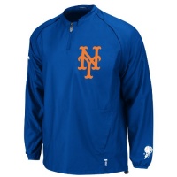 MLB New York Mets Gamer Jacket, Blue Royal MLB New York Mets Gamer Jacket, Blue Royal