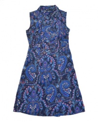 Tommy Hilfiger Women Fashion Sleeveless Bow Tie Floral Printed Dress Tommy Hilfiger Women Fashion Sleeveless Bow Tie Floral Printed Dress
