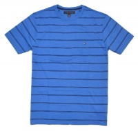 Tommy Hilfiger Men Striped Logo T-Shirt Tommy Hilfiger Men Striped Logo T-Shirt