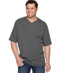 Too cool to care. When paired with your favorite jeans, this V-neck T shirt from Alfani Red exudes carefree style. Too cool to care. When paired with your favorite jeans, this V-neck T shirt from Alfani Red exudes carefree style.