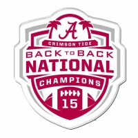 NCAA Alabama Crimson Tide 2013 National Champions Premium Acrylic Magnet NCAA Alabama Crimson Tide 2013 National Champions Premium Acrylic Magnet