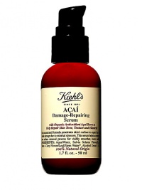 Ecocert organic damage-repairing formulations with organic antioxidant acai berry to promote skin recovery and improve skin tone, texture, and elasticity. An ultra-concentrated formula to help skin repair the visible effects of damage to skin's tone, texture, and tightness due to environmental oxidation, sun exposure and other external skin stressors. Paraben free and silicone free. Activates skin's own renewal process to help repair visible effects of oxidative skin damage. Ecocert organic damage-repairing formulations with organic antioxidant acai berry to promote skin recovery and improve skin tone, texture, and elasticity. An ultra-concentrated formula to help skin repair the visible effects of damage to skin's tone, texture, and tightness due to environmental oxidation, sun exposure and other external skin stressors. Paraben free and silicone free. Activates skin's own renewal process to help repair visible effects of oxidative skin damage.