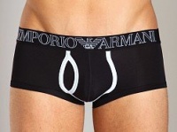 Emporio Armani Men's Contrast Color Stretch Microfiber Trunk Emporio Armani Men's Contrast Color Stretch Microfiber Trunk
