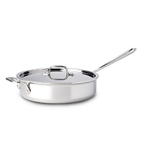Deeper than traditional fry pans, this pan is ideal for sautéing, frying, browning and searing. With tall, straight sides, it is also useful in cooking fresh pasta sauces, and any dish that requires liquid added to sautéed ingredients. Deeper than traditional fry pans, this pan is ideal for sautéing, frying, browning and searing. With tall, straight sides, it is also useful in cooking fresh pasta sauces, and any dish that requires liquid added to sautéed ingredients.