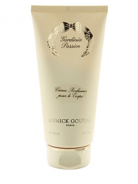 SOURCE OF INSPIRATION: After a journey to Japan, at a time when the gardenias were in blossom, Annick Goutal sought to recreate the scent of this untamed flower. The heady trail of scent of a woman, one will never forget. WORDS TO DESCRIBE IT: Intense, captivating, voluptuous, refined. For a romantic and intriguing woman at the height of her seduction. The freshness of a garden after a spring shower. 5 oz. SOURCE OF INSPIRATION: After a journey to Japan, at a time when the gardenias were in blossom, Annick Goutal sought to recreate the scent of this untamed flower. The heady trail of scent of a woman, one will never forget. WORDS TO DESCRIBE IT: Intense, captivating, voluptuous, refined. For a romantic and intriguing woman at the height of her seduction. The freshness of a garden after a spring shower. 5 oz.
