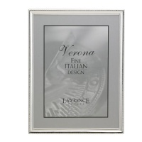 Lawrence Frames Polished Silver Plate 5x7 Picture Frame - Bead Border Design Lawrence Frames Polished Silver Plate 5x7 Picture Frame - Bead Border Design