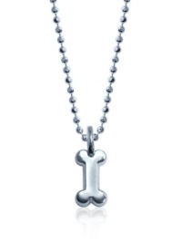 Alex Woo Mini Additions Sterling Silver Dogbone Pendant Necklace, 16 Alex Woo Mini Additions Sterling Silver Dogbone Pendant Necklace, 16