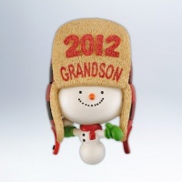 Grandson 2012 Hallmark Ornament Grandson 2012 Hallmark Ornament