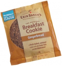 Erin Baker's Breakfast Cookies Gingerbread Cookie, 3-Ounce Individually Wrapped Cookies (Pack of 12) Erin Baker's Breakfast Cookies Gingerbread Cookie, 3-Ounce Individually Wrapped Cookies (Pack of 12)