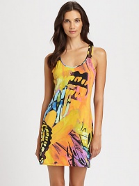 Irresistibly smooth and cool to the touch, this beautiful slinky chemise offers a relaxed fit. ScoopneckSleevelessAbout 33 from shoulder to hemPolyester/spandexMachine washImported Irresistibly smooth and cool to the touch, this beautiful slinky chemise offers a relaxed fit. ScoopneckSleevelessAbout 33 from shoulder to hemPolyester/spandexMachine washImported
