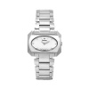 Bulova Women's 63L64 Stainless Steel White Dial Watch