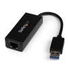 StarTech.com USB 3.0 to Gigabit Ethernet NIC Network Adapter - 10/100/1000 Network Adapter - USB to Ethernet LAN Adapter - USB to RJ45