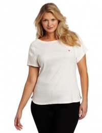 Tommy Hilfiger Women's Plus-Size Basic Short Sleeve Boatneck Tommy Hilfiger Women's Plus-Size Basic Short Sleeve Boatneck