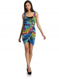 THE LOOKAbstract printPullover styleDouble scoopneckSleevelessBanded gathered waistPleated detailsCutaway tulip hem with peek-a-boo underlayBack crisscross straps with keyhole detailTHE FITAbout 33 from shoulder to hemTHE MATERIALPolyesterCARE & ORIGINDry cleanImportedModel shown is 5'10 (177cm) wearing US size 4. THE LOOKAbstract printPullover styleDouble scoopneckSleevelessBanded gathered waistPleated detailsCutaway tulip hem with peek-a-boo underlayBack crisscross straps with keyhole detailTHE FITAbout 33 from shoulder to hemTHE MATERIALPolyesterCARE & ORIGINDry cleanImportedModel shown is 5'10 (177cm) wearing US size 4.