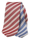 BOSS Black Diagonal Thick Stripe Tie