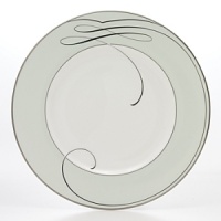 Waterford's Ballet Ribbon bone china dinnerware echoes the graceful forms and lines of the interpretive dance and the satin ribbons which adorn ballerinas' costumes and pointe shoes. Mix in the brightly colored accent plates to make your table pop or to blend the pattern into your dining décor.