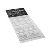 Fox Run Spice Labels Fox Run Spice Labels