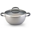 Circulon Elite Platinum Hard Anodized Nonstick 5-1/2-Quart Covered Casserole