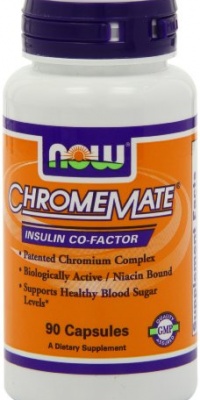 Now Foods Chromemate 200mcg Capsules, 90-Count Now Foods Chromemate 200mcg Capsules, 90-Count