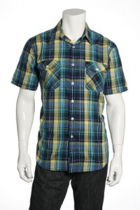 Club Room Plaid Navy Button Down Shirt Club Room Plaid Navy Button Down Shirt