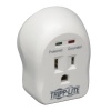 Tripp Lite SPIKECUBE Surge Protector Wallmount Direct Plug In 120V 1 Outlet 600 Joule