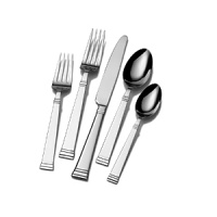 Towle Living puts all the essentials at your fingertips with the Paradise flatware set. Classic styling means it can be used every day or for fine dining occasions. Towle Living puts all the essentials at your fingertips with the Paradise flatware set. Classic styling means it can be used every day or for fine dining occasions.