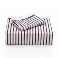 Tommy Hilfiger Ticking Stripe Sheet Set, Full Tommy Hilfiger Ticking Stripe Sheet Set, Full