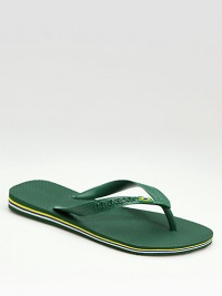 Enduring quality for the beach and beyond, constructed in lasting PVC with signature strap and sole detail. PVC Rubber sole Imported Enduring quality for the beach and beyond, constructed in lasting PVC with signature strap and sole detail. PVC Rubber sole Imported