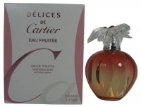 Cartier Delices De Cartier Eau Fruitee By Cartier For Women. Eau De Toilette Spray 3.3-Ounce Cartier Delices De Cartier Eau Fruitee By Cartier For Women. Eau De Toilette Spray 3.3-Ounce