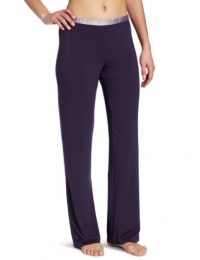 Calvin Klein Women's Essentials Pajama Pant, Intricate Plum, Small