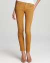 Kick start your fall wardrobe with these Citizens of Humanity skinny pants, rendered in sumptuous stretch corduroy.