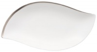 Villeroy & Boch New Wave Premium Platinum 11-3/4-Inch by 6 1/4-Inch Pickle Dish/Gravy Stand Villeroy & Boch New Wave Premium Platinum 11-3/4-Inch by 6 1/4-Inch Pickle Dish/Gravy Stand
