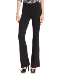 MICHAEL Michael Kors' chic bootcut ponte-knit pants are a versatile style essential--pair with almost anything in your closet for a flawless look! MICHAEL Michael Kors' chic bootcut ponte-knit pants are a versatile style essential--pair with almost anything in your closet for a flawless look!