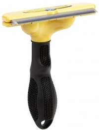 FURminator deShed Tool Dog Lrg/Yellow Long Hair FURminator deShed Tool Dog Lrg/Yellow Long Hair
