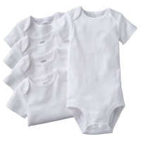 Carter's 5 Pack White Bodysuits- Newborn Carter's 5 Pack White Bodysuits- Newborn