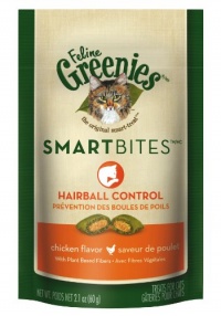 Greenies Smartbites Hairball Control Chicken Cat Treats, 2.1-Ounce Greenies Smartbites Hairball Control Chicken Cat Treats, 2.1-Ounce