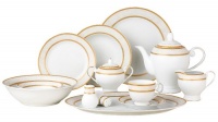 Lorenzo Amelia 49-Piece Dinnerware Set, Service for 8 Lorenzo Amelia 49-Piece Dinnerware Set, Service for 8