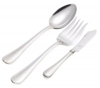 Lenox Vintage Jewel Frosted 3-Piece Stainless Steel Serving Set Lenox Vintage Jewel Frosted 3-Piece Stainless Steel Serving Set