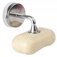 Kikkerland Magnetic Soap Holder with Suction Cup