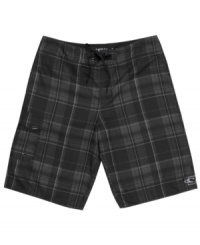 It's never been cooler to be square. These board shorts from O'Neill give an old pattern a rad, new vibe.