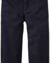 Kitestrings Boys 2-7 Toddler Twill Pant, Navy, 2T