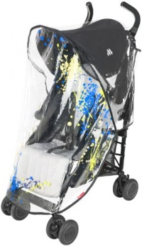 Maclaren Universal Printed Raincover, Paint Splatter Maclaren Universal Printed Raincover, Paint Splatter