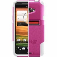 Otterbox HTC EVO 4G LTE Commuter Case - Pink/White