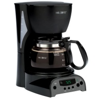 Mr. Coffee DRX5 4-Cup Programmable Coffeemaker, Black Mr. Coffee DRX5 4-Cup Programmable Coffeemaker, Black