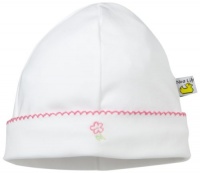 Noa Lily Baby-Girls Newborn Hat with Embroidered Spring, White, One Size Noa Lily Baby-Girls Newborn Hat with Embroidered Spring, White, One Size