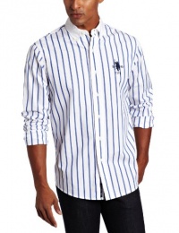 U.S. Polo Assn. Men's Woven Shirt With Vertical Stripe U.S. Polo Assn. Men's Woven Shirt With Vertical Stripe