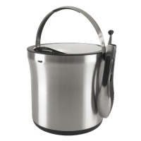 OXO Good Grips Steel Ice Bucket and Tongs Set OXO Good Grips Steel Ice Bucket and Tongs Set