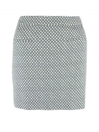 Stella Mccartney Womens Marquis Diamond Print Mini Skirt Stella Mccartney Womens Marquis Diamond Print Mini Skirt