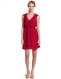 Bcbgeneration women's Red Ruffle Dress Bcbgeneration women's Red Ruffle Dress